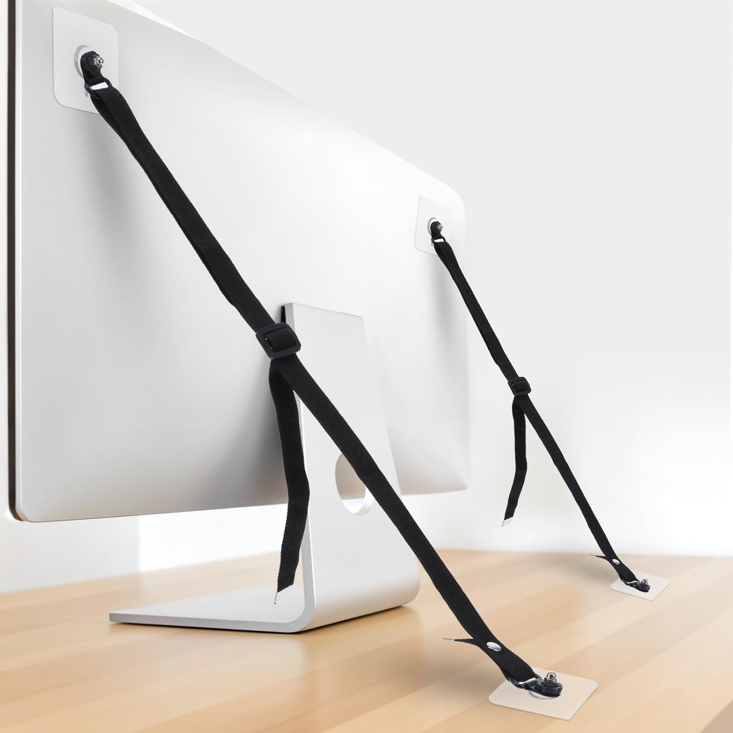 Earthquake Anchor Strap - Cinghie di sicurezza per TV regolabili,