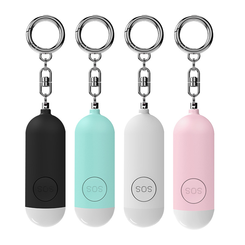 Personal Alarm Keychain - Allarme di Autodifesa con Luce LED