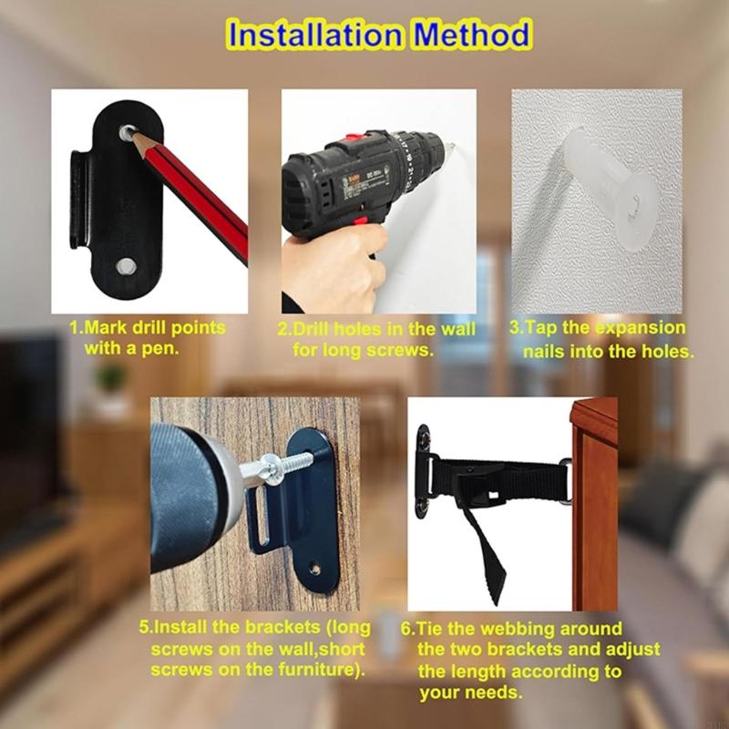 Cinghia regolabile anticaduta  - Earthquake Anchor Strap recensione e prezzo