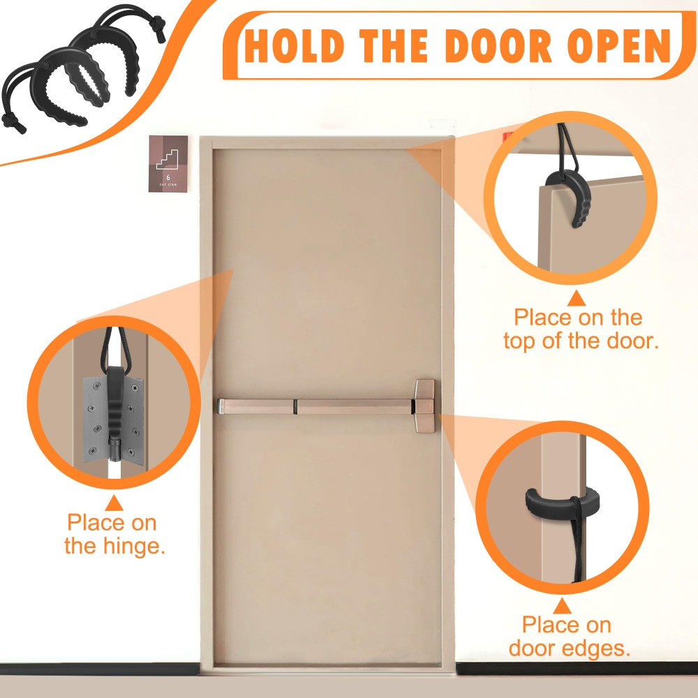 Cuneo in gomma facile da usare - Door Stop Alarm recensione e prezzo
