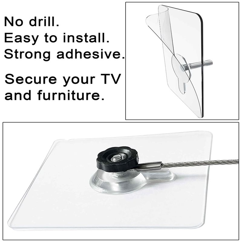 Cinghie di sicurezza per TV e  - Earthquake Anchor Strap recensione e prezzo