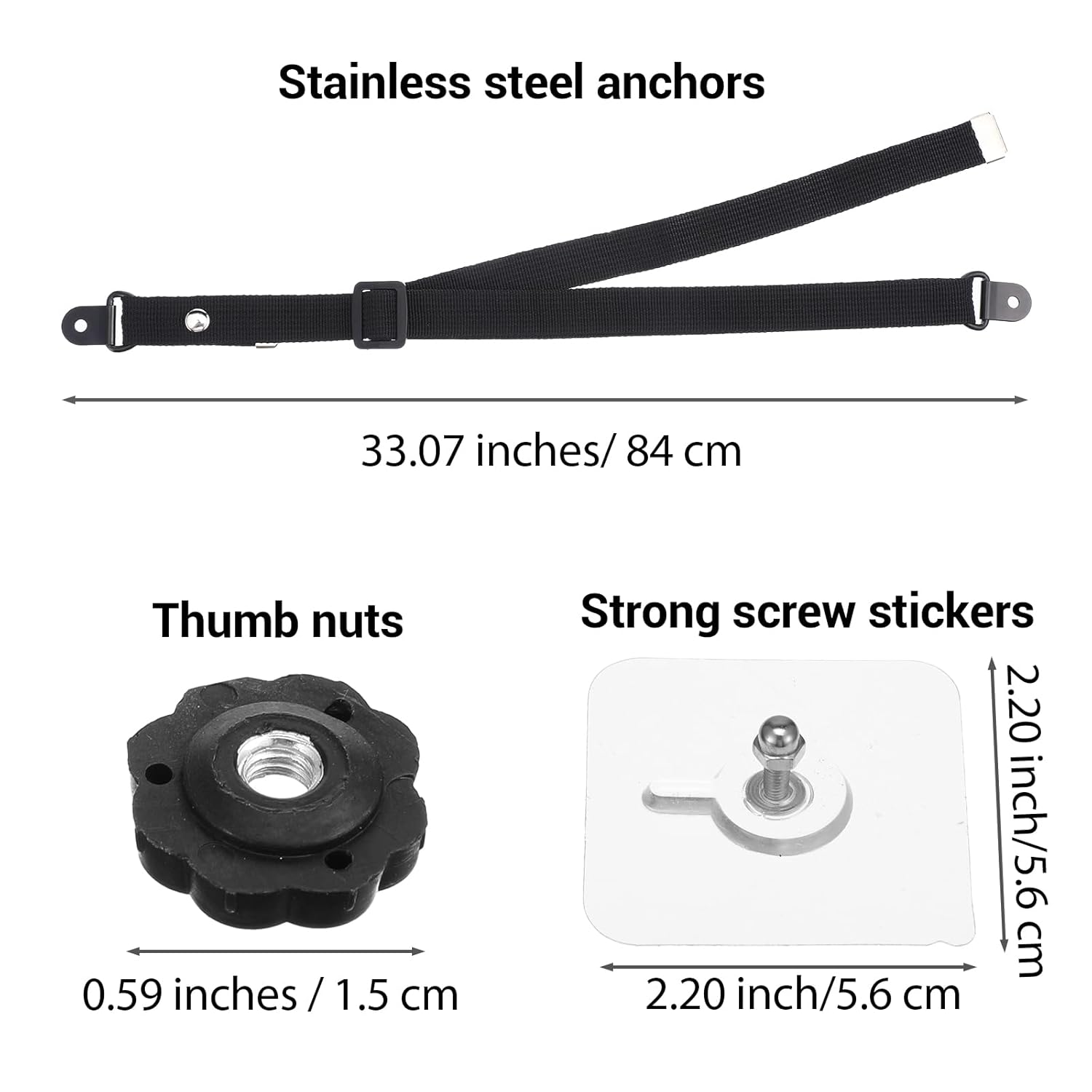 Cinghie di sicurezza per TV re - Earthquake Anchor Strap recensione e prezzo