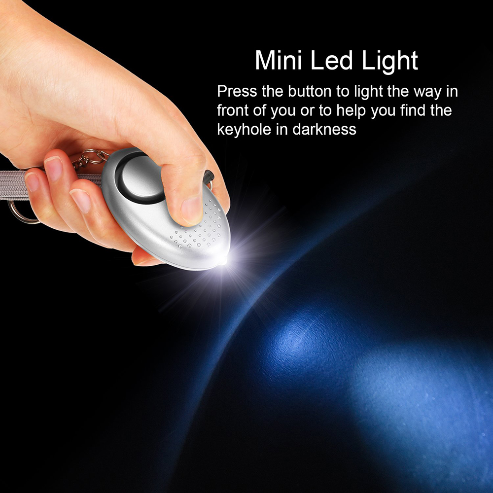 130DB sirena canzone LED porta - Personal Alarm Keychain recensione e prezzo