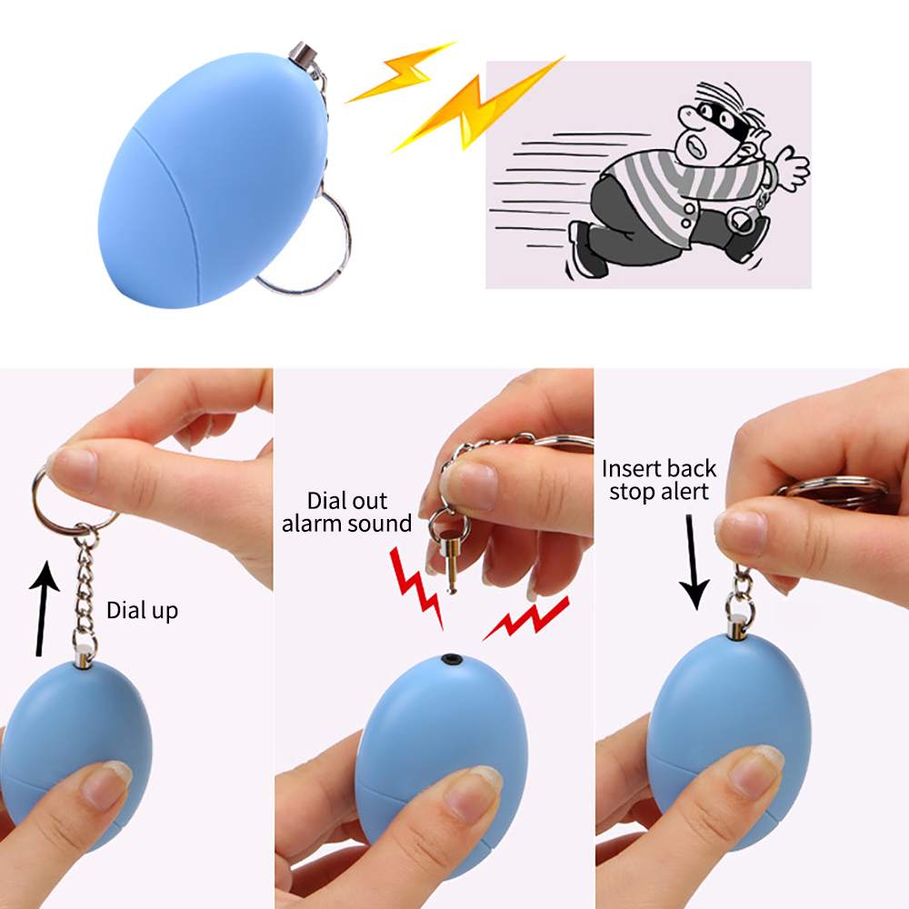1PCS Allarme di Autodifesa 100 - Personal Alarm Keychain recensione e prezzo