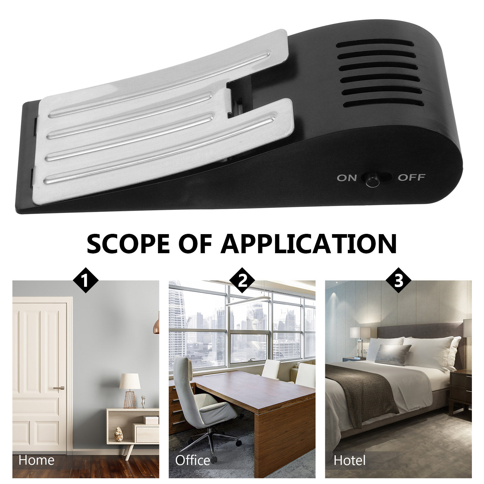 Cuneo di Sicurezza per Porta c - Door Stop Alarm recensione e prezzo