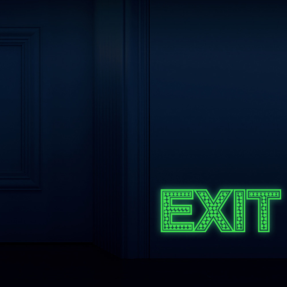 3 Pezzi Adesivi Luminosi per U - Emergency Exit Sign recensione e prezzo