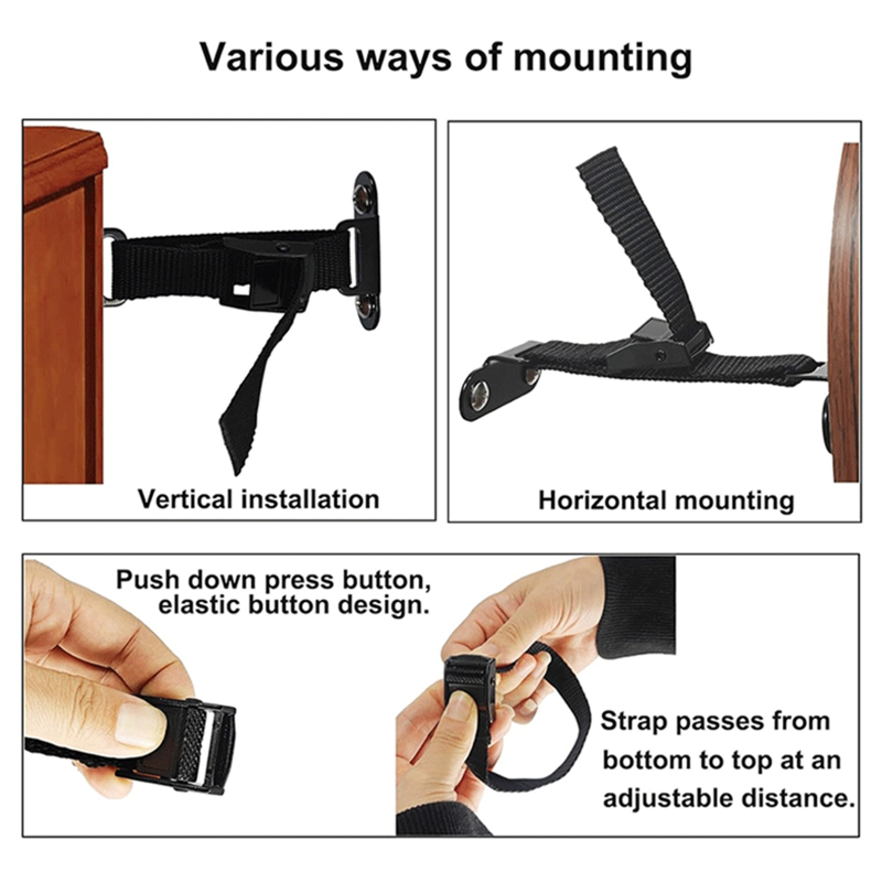 FYBL-Ancora da parete per mobi - Earthquake Anchor Strap recensione e prezzo