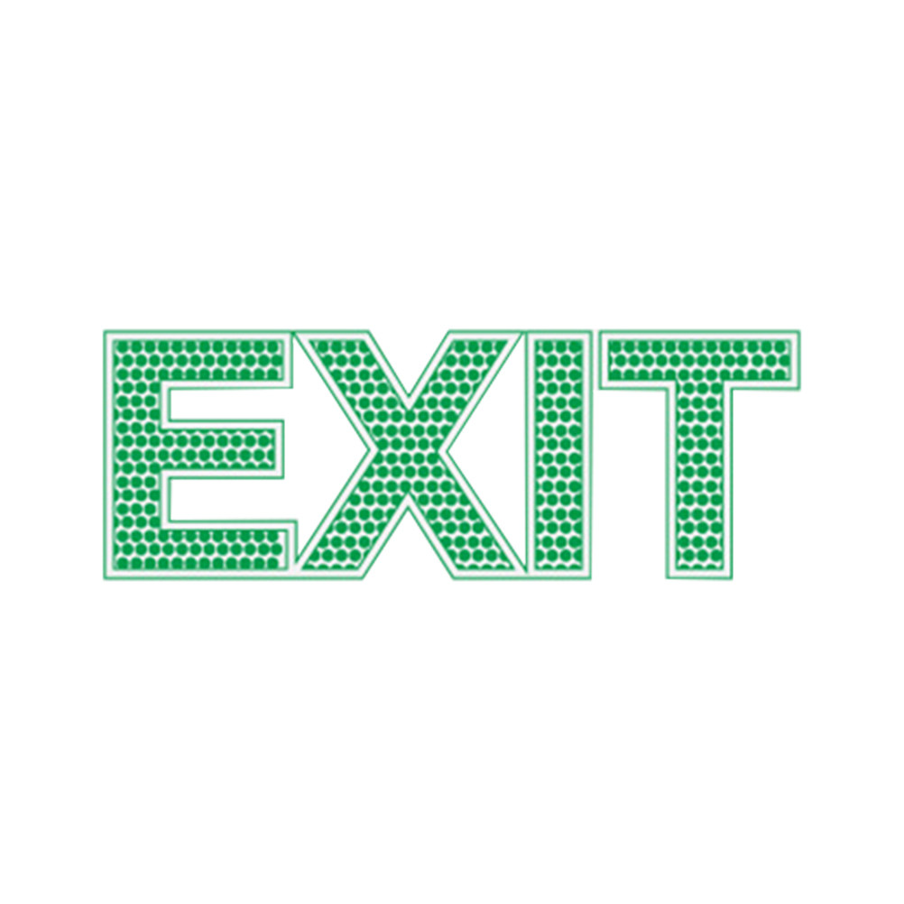 Adesivo Murale Luminoso di Eme - Emergency Exit Sign recensione e prezzo